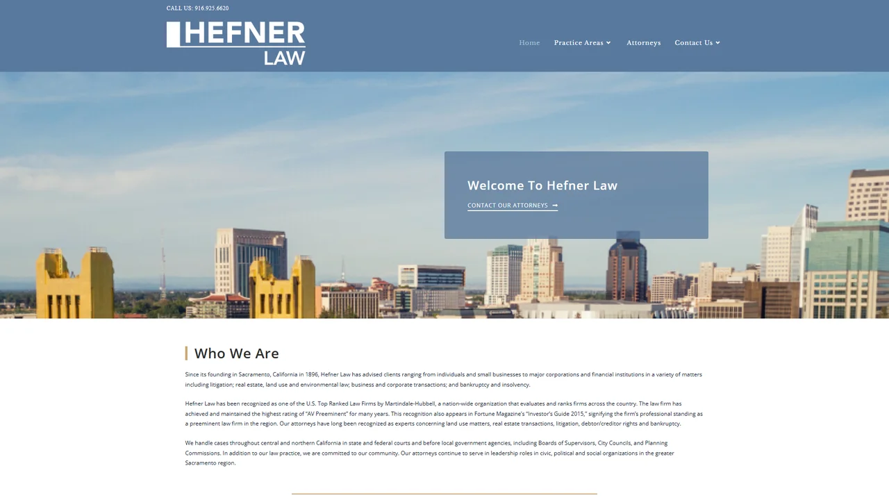 Hefner Stark and Marois, Sacramento, CA office in Sacramento, California