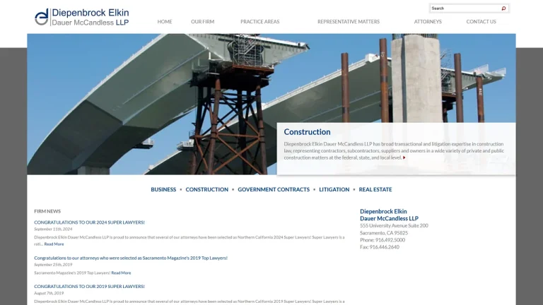 Diepenbrock Elkin Dauer McCandless LLP - Sacramento, CA - Attorney in Sacramento