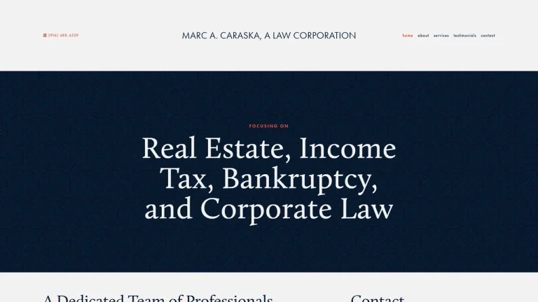 The Law Office of Marc A. Caraska - Sacramento, CA - Attorney in Sacramento