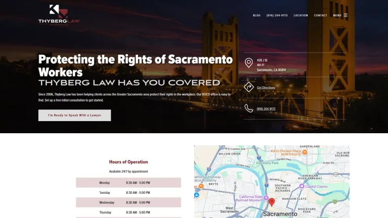 Thyberg Law - Sacramento, CA - Attorney in Sacramento