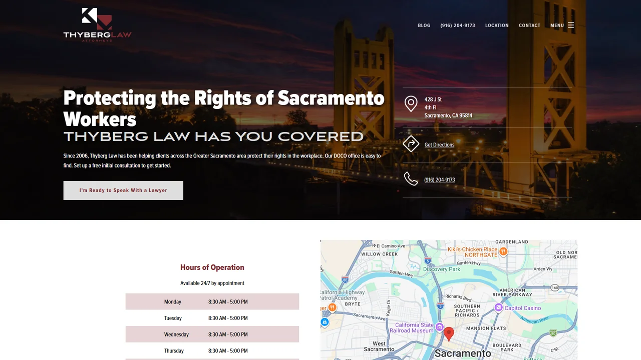 Thyberg Law - Sacramento, CA office in Sacramento, California
