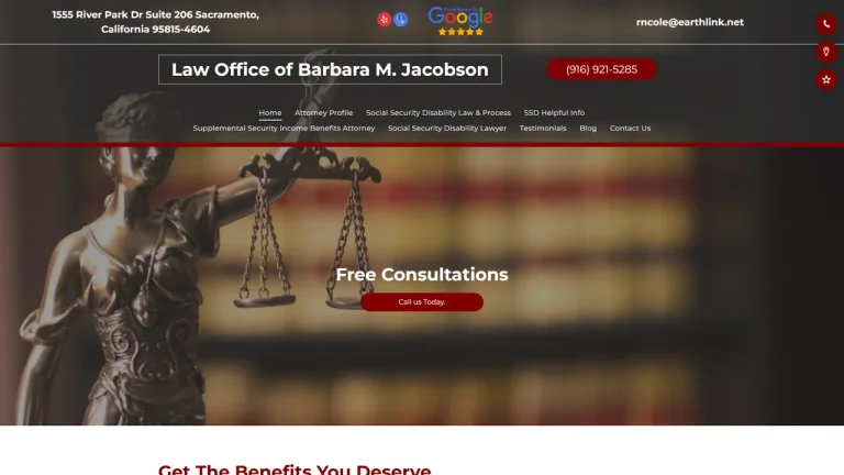 Law Office of Barbara M. Jacobson - Sacramento, CA - Attorney in Sacramento