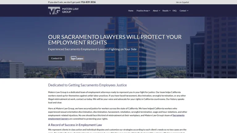 Matern Law Group, PC - Sacramento, CA - Attorney in Sacramento