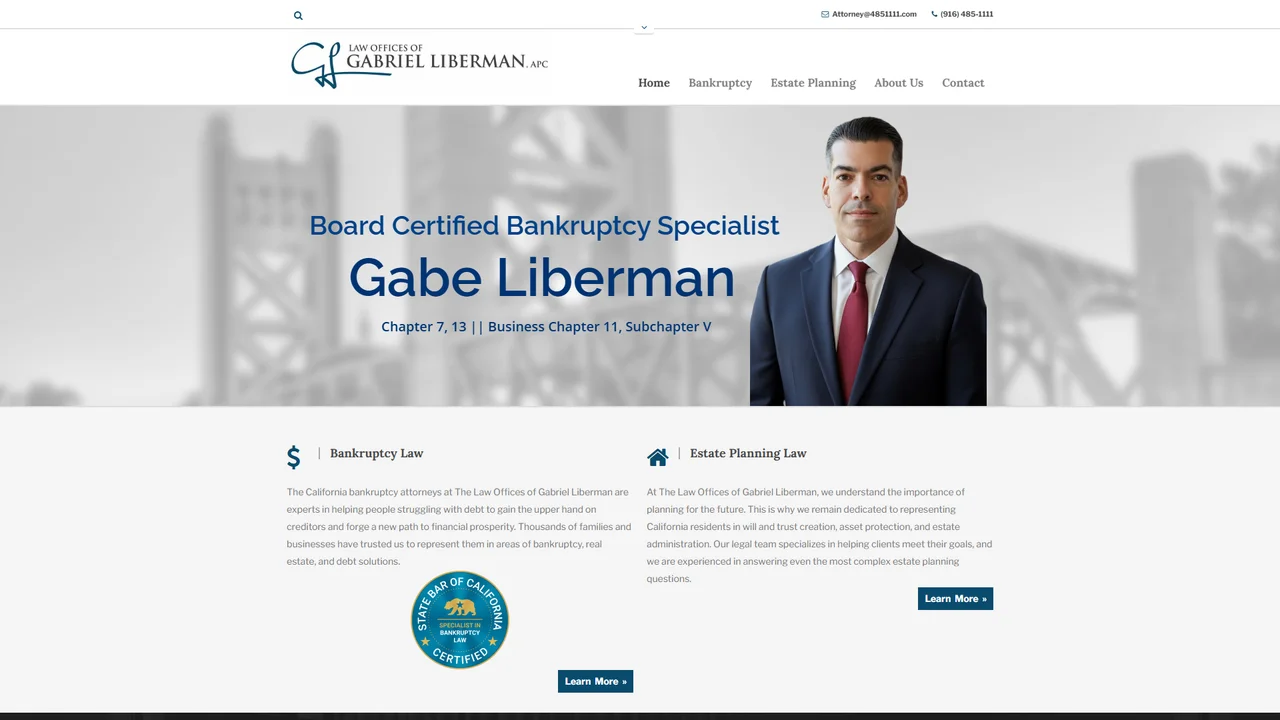 Law Offices of Gabriel Liberman, APC - Sacramento, CA office in Sacramento, California