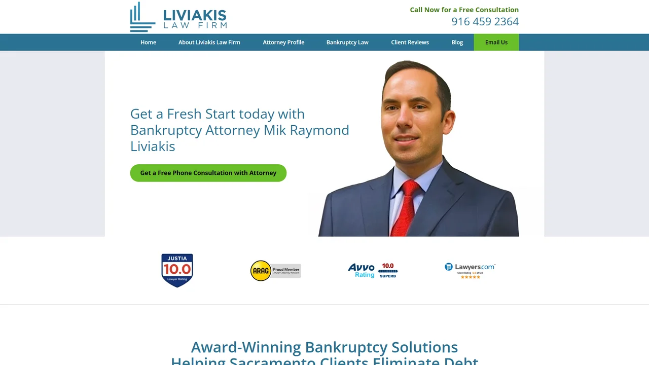 Liviakis Law Firm - Sacramento, CA office in Sacramento, California
