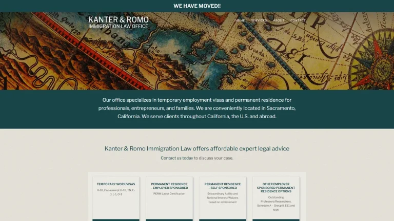 Kanter & Romo Immigration Law Office - Sacramento, CA - Attorney in Sacramento