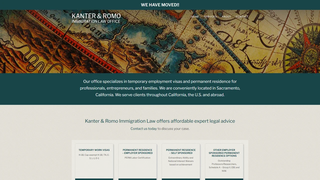 Kanter & Romo Immigration Law Office - Sacramento, CA office in Sacramento, California