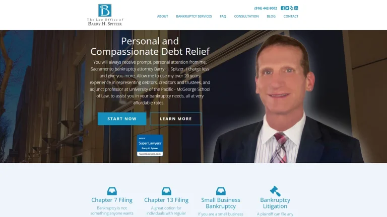 Barry H Spitzer Law Office - Sacramento, CA - Attorney in Sacramento