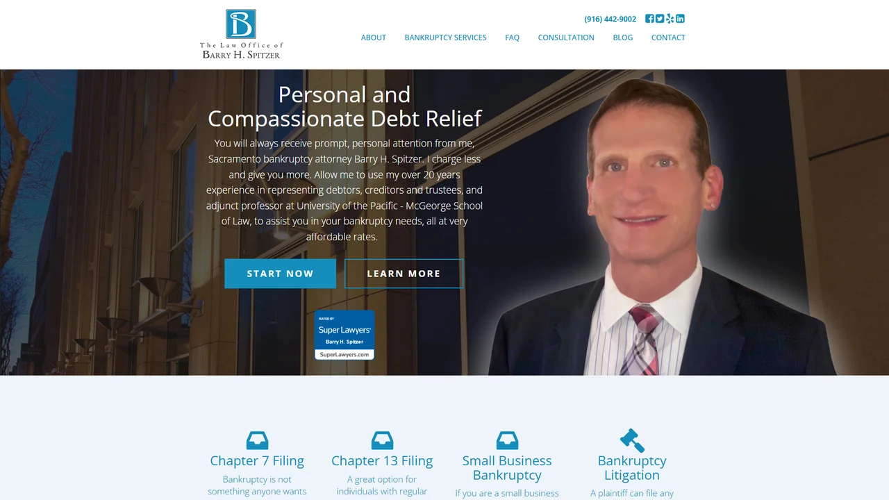 Barry H Spitzer Law Office - Sacramento, CA office in Sacramento, California