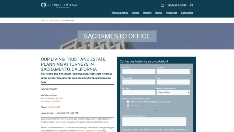CunninghamLegal - Sacramento, CA - Attorney in Sacramento