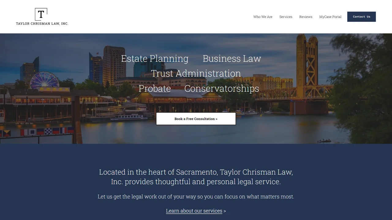 Taylor Chrisman Law, Sacramento, CA office in Sacramento, California