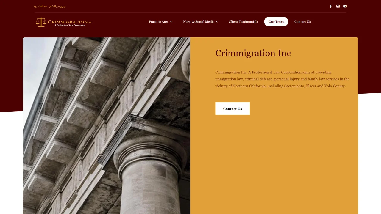Crimmigration Inc. - Sacramento, CA office in Sacramento, California
