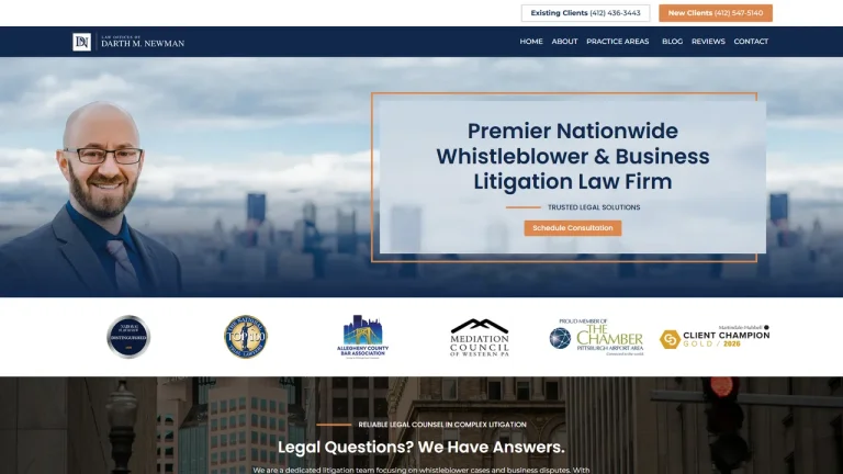Law Offices of Darth M. Newman - Pittsburgh, PA - Attorney in Pittsburgh