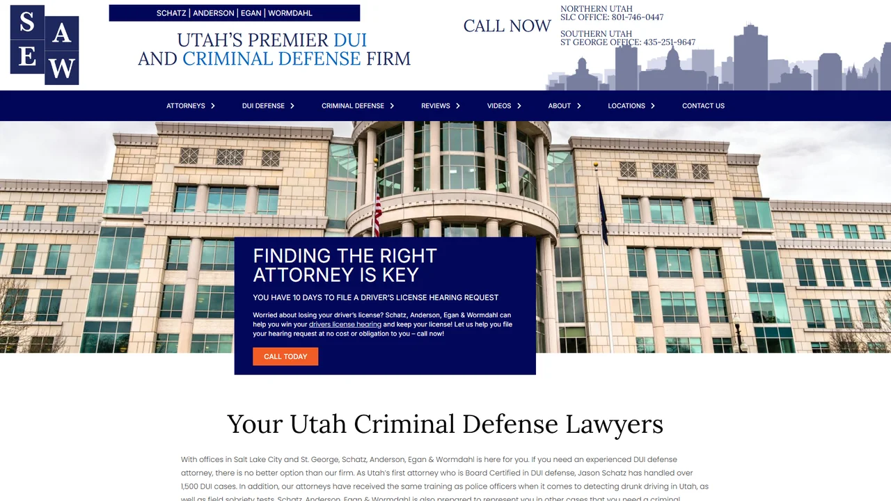 Schatz, Anderson, Egan & Wormdahl - Salt Lake City, UT office in Salt Lake City, Utah