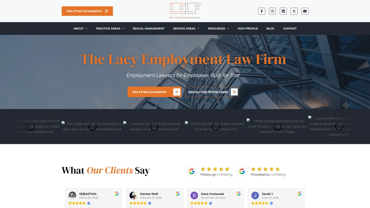 The Lacy Employment Law Firm, LLC - Pittsburgh, PA office in Pittsburgh, Pennsylvania