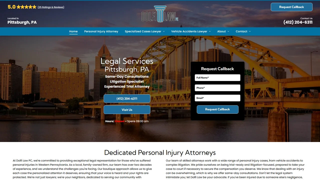 Dolfi Law PC - Pittsburgh, PA office in Pittsburgh, Pennsylvania