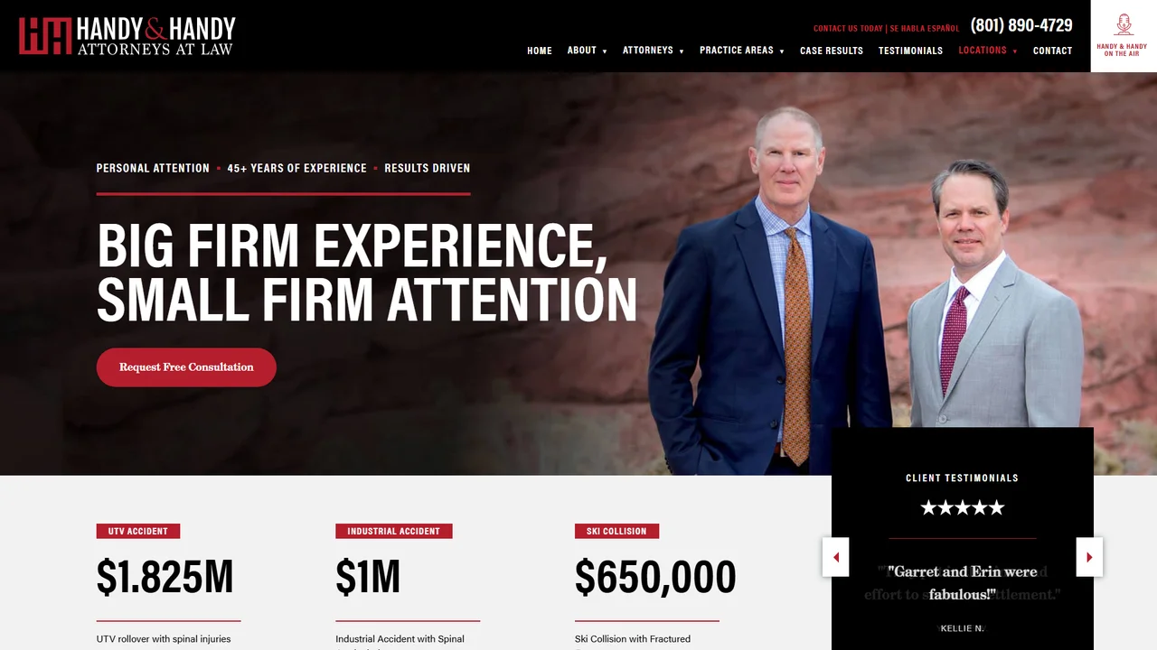 Handy & Handy Attorneys At Law - Salt Lake City, UT office in Salt Lake City, Utah