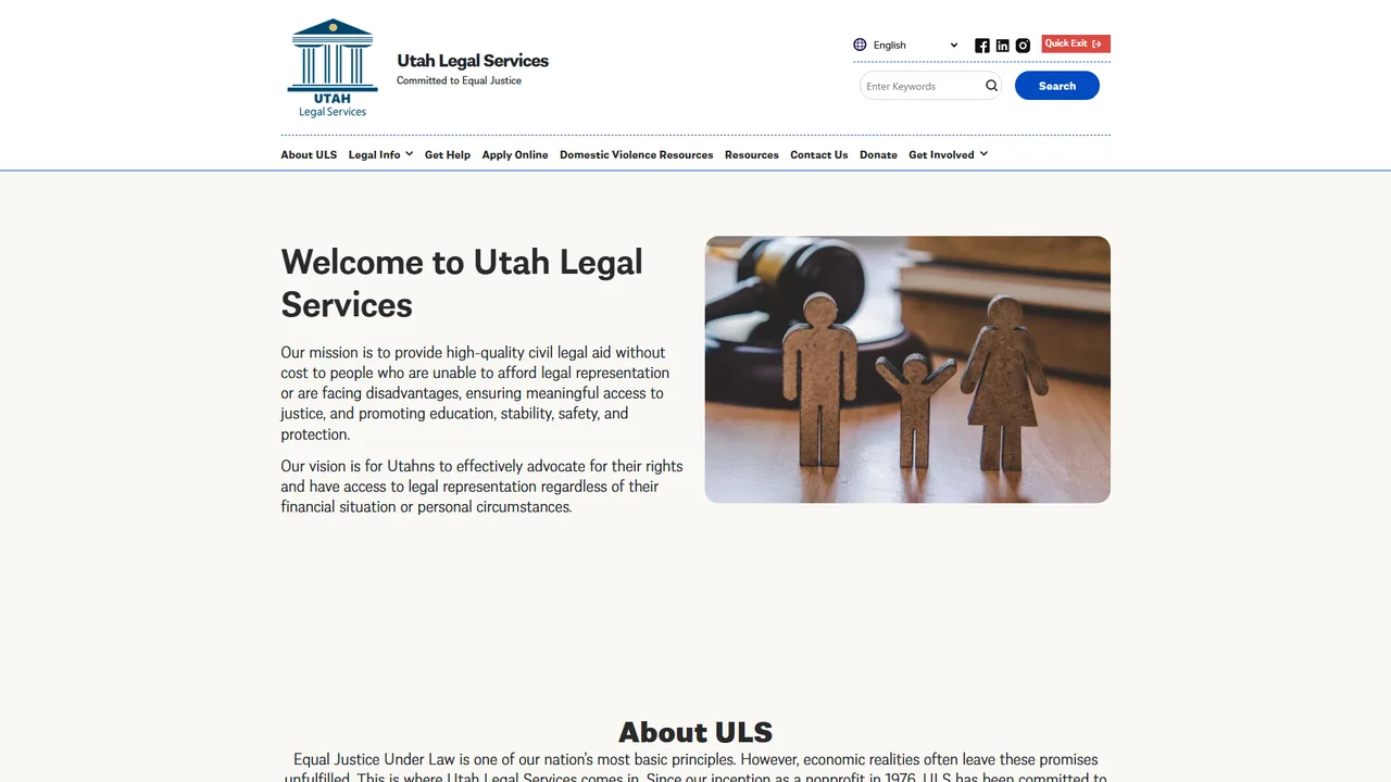 Utah Legal Services - Salt Lake City, UT office in Salt Lake City, Utah