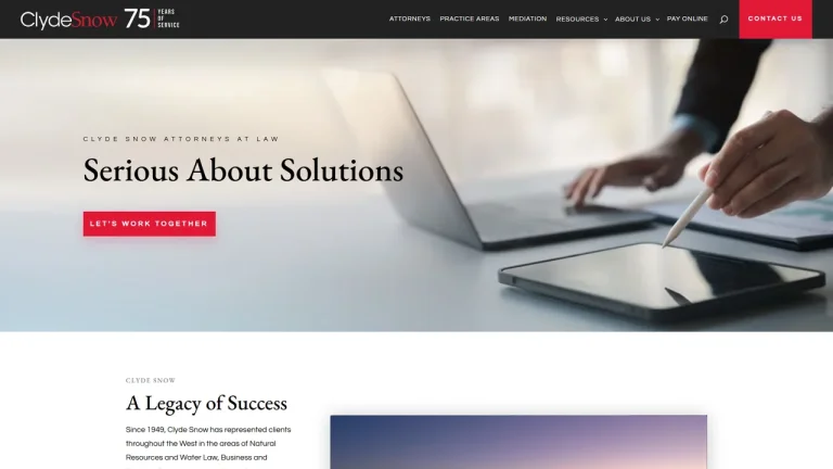 Clyde Snow & Sessions, P.C. - Salt Lake City, UT - Attorney in Salt Lake City