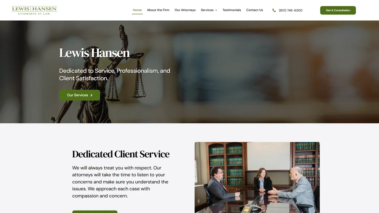 Lewis Hansen Law Firm - Salt Lake City, UT office in Salt Lake City, Utah