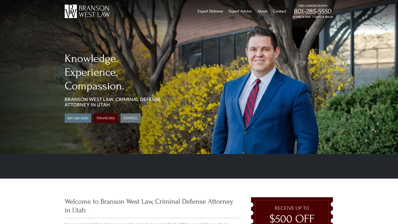 Branson West Law - Salt Lake City, UT office in Salt Lake City, Utah