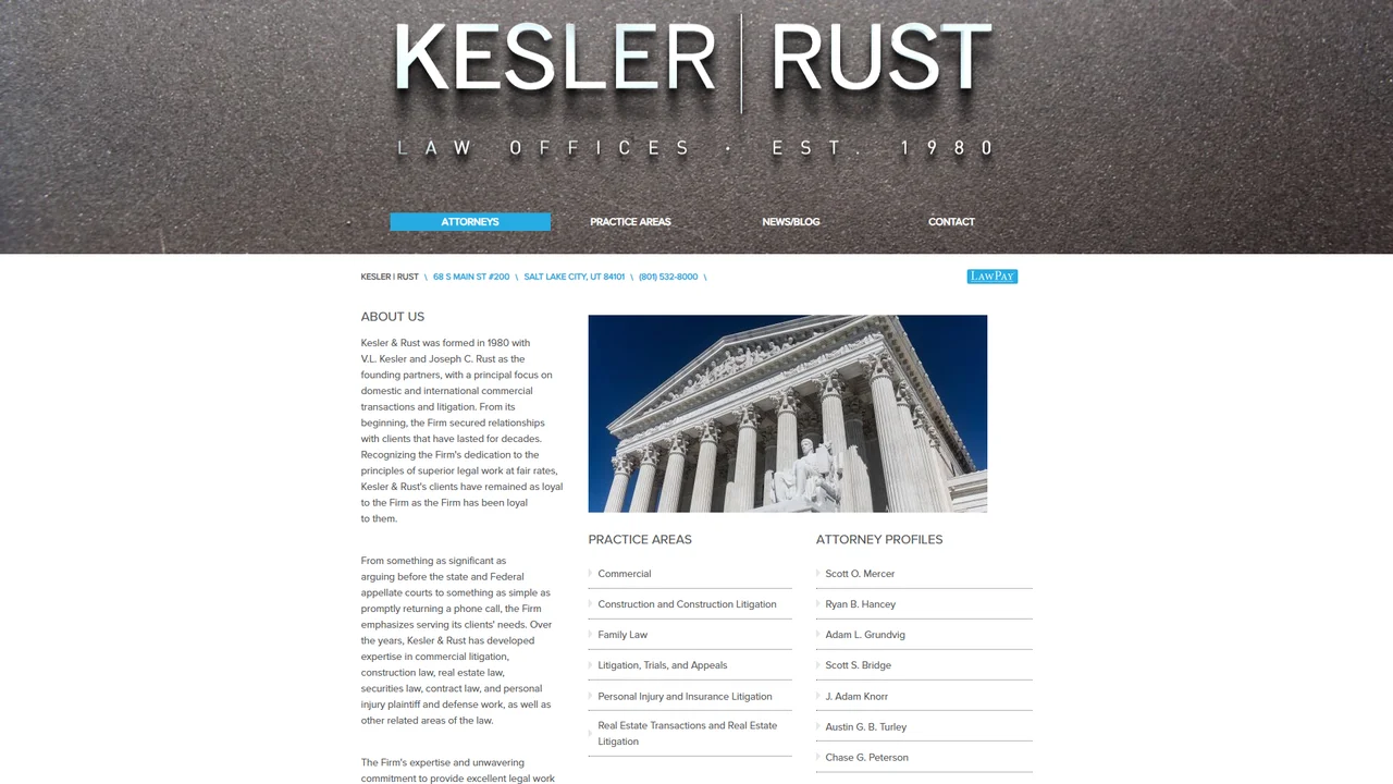 Kesler & Rust - Salt Lake City, UT office in Salt Lake City, Utah
