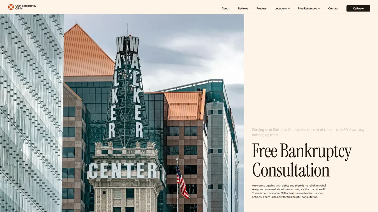 Utah Bankruptcy Clinic - Salt Lake City, UT office in Salt Lake City, Utah
