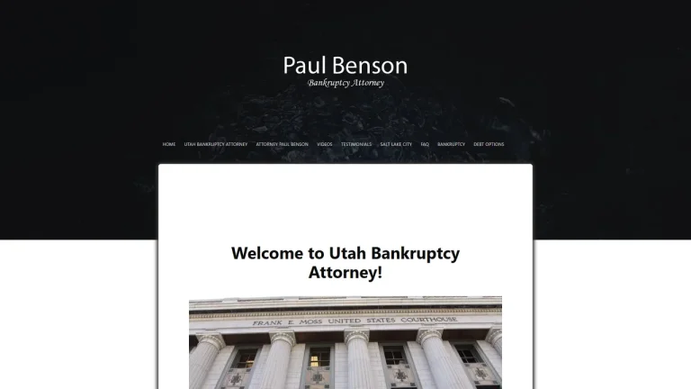 Law Office of Paul Benson in Salt Lake City Salt Lake City, UT - Attorney in Salt Lake City