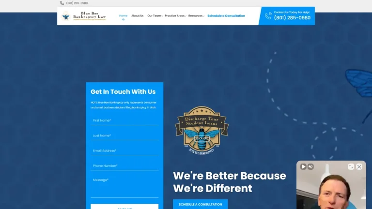 Blue Bee Bankruptcy Law Salt Lake City, UT - Attorney in Salt Lake City