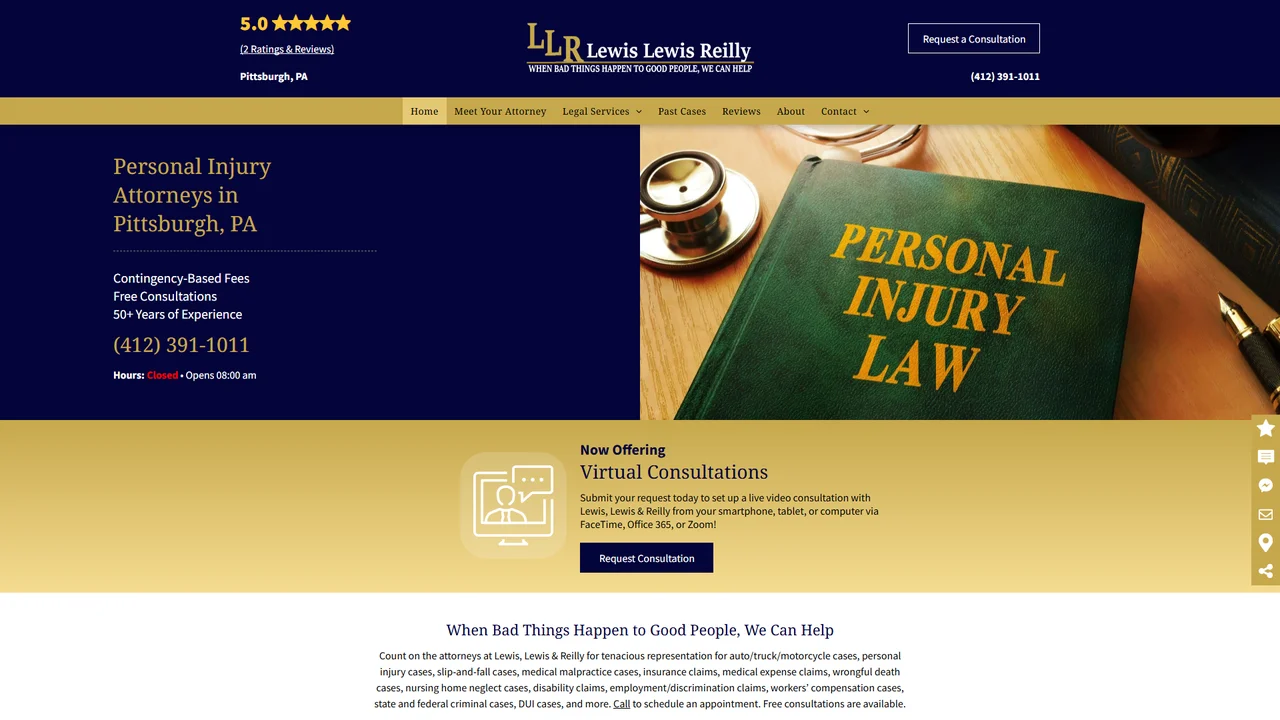 Lewis, Lewis & Reilly - Pittsburgh, PA office in Pittsburgh, Pennsylvania