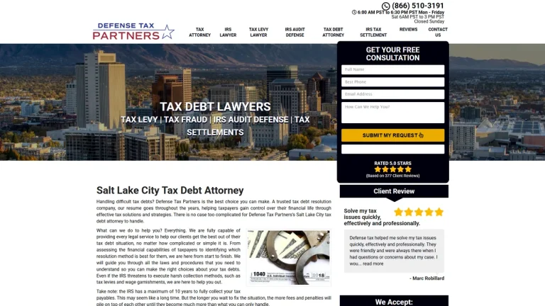 Defense Tax Partners - Salt Lake City, UT - Attorney in Salt Lake City