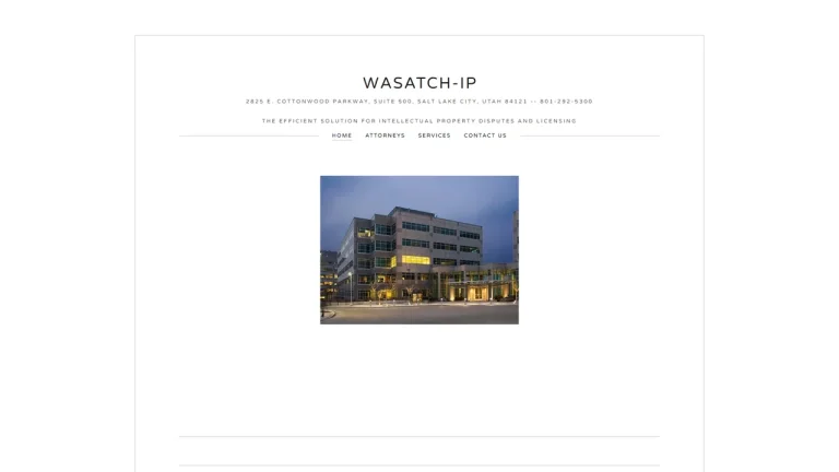 Wasatch-IP - Salt Lake City, UT - Attorney in Salt Lake City