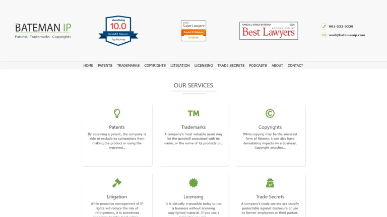 Bateman IP - Salt Lake City, UT - Attorney in Salt Lake City