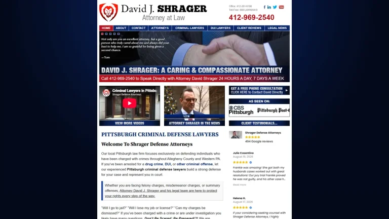 Shrager Defense Attorneys - Pittsburgh, PA - Attorney in Pittsburgh