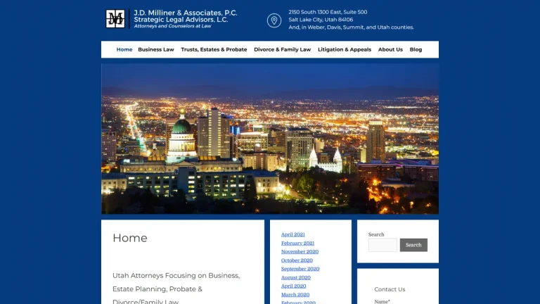 J.D. Milliner & Associates P.C. - Salt Lake City, UT - Attorney in Salt Lake City