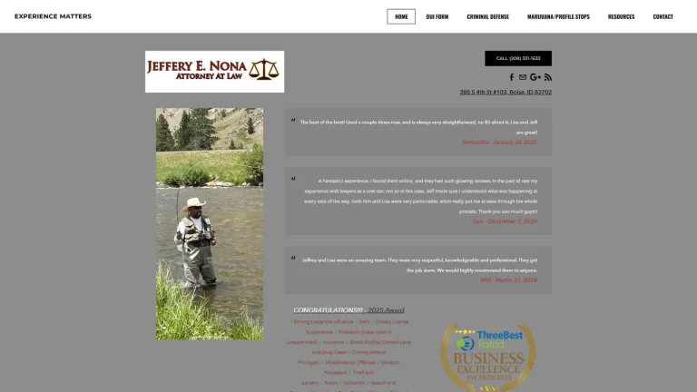 Jeffery E. Nona - Boise, ID - Attorney in Boise