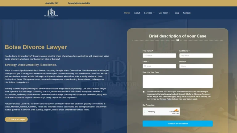 Idaho Divorce Law Firm Boise, ID - Attorney in Boise