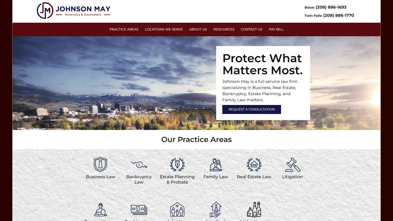 Johnson May Boise, ID office in Boise, Idaho