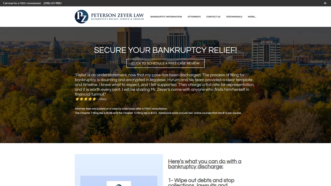 Peterson Zeyer Law - Boise, ID office in Boise, Idaho