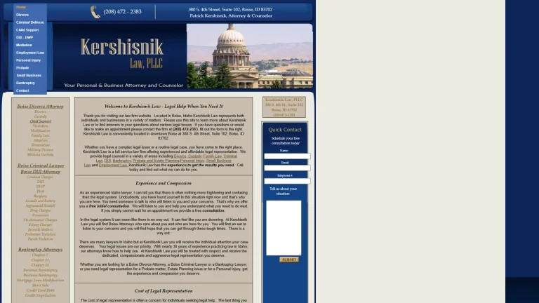 Kershisnik Law, PLLC Boise, ID - Attorney in Boise
