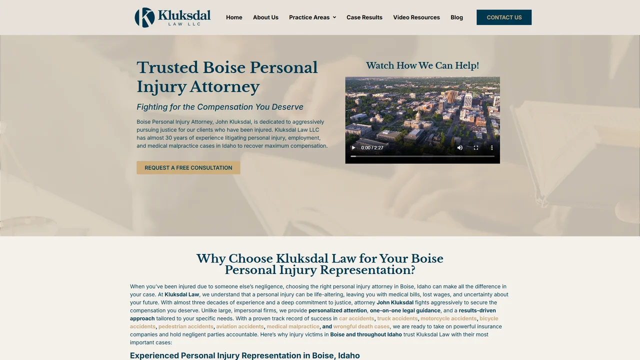 Kluksdal Law - Boise, ID office in Boise, Idaho