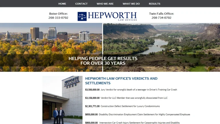 Hepworth Law Offices - Boise, ID - Attorney in Boise
