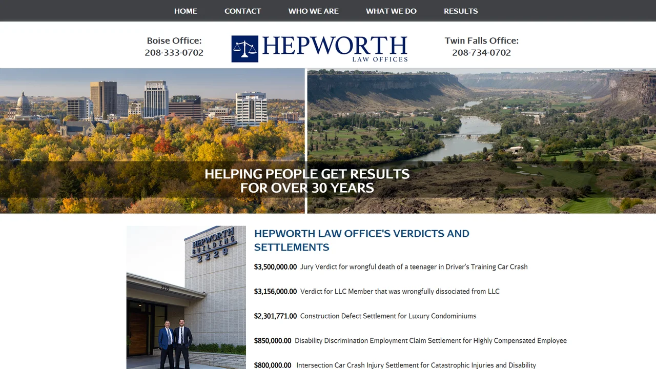 Hepworth Law Offices - Boise, ID office in Boise, Idaho