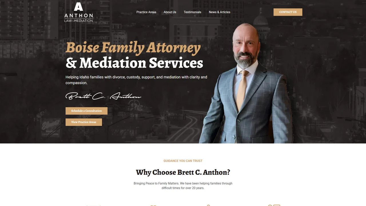 Anthon Law & Mediation Boise, ID office in Boise, Idaho