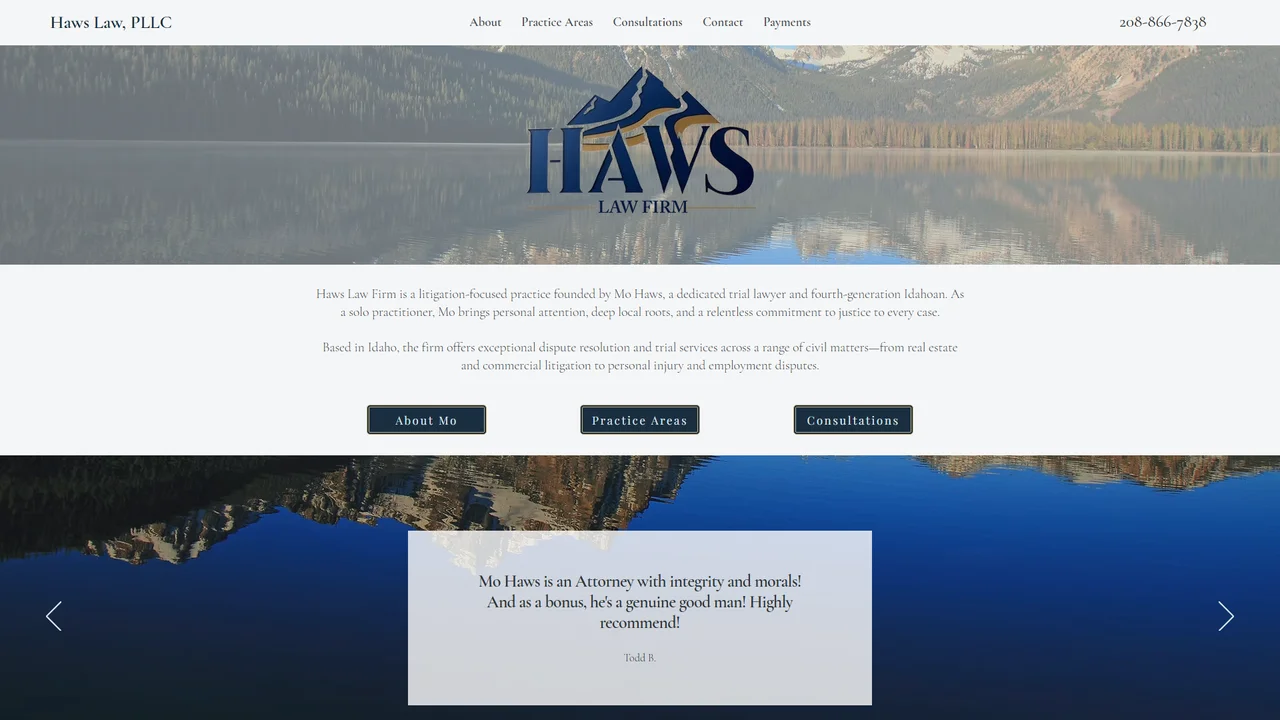 Haws Law Firm Boise, ID office in Boise, Idaho