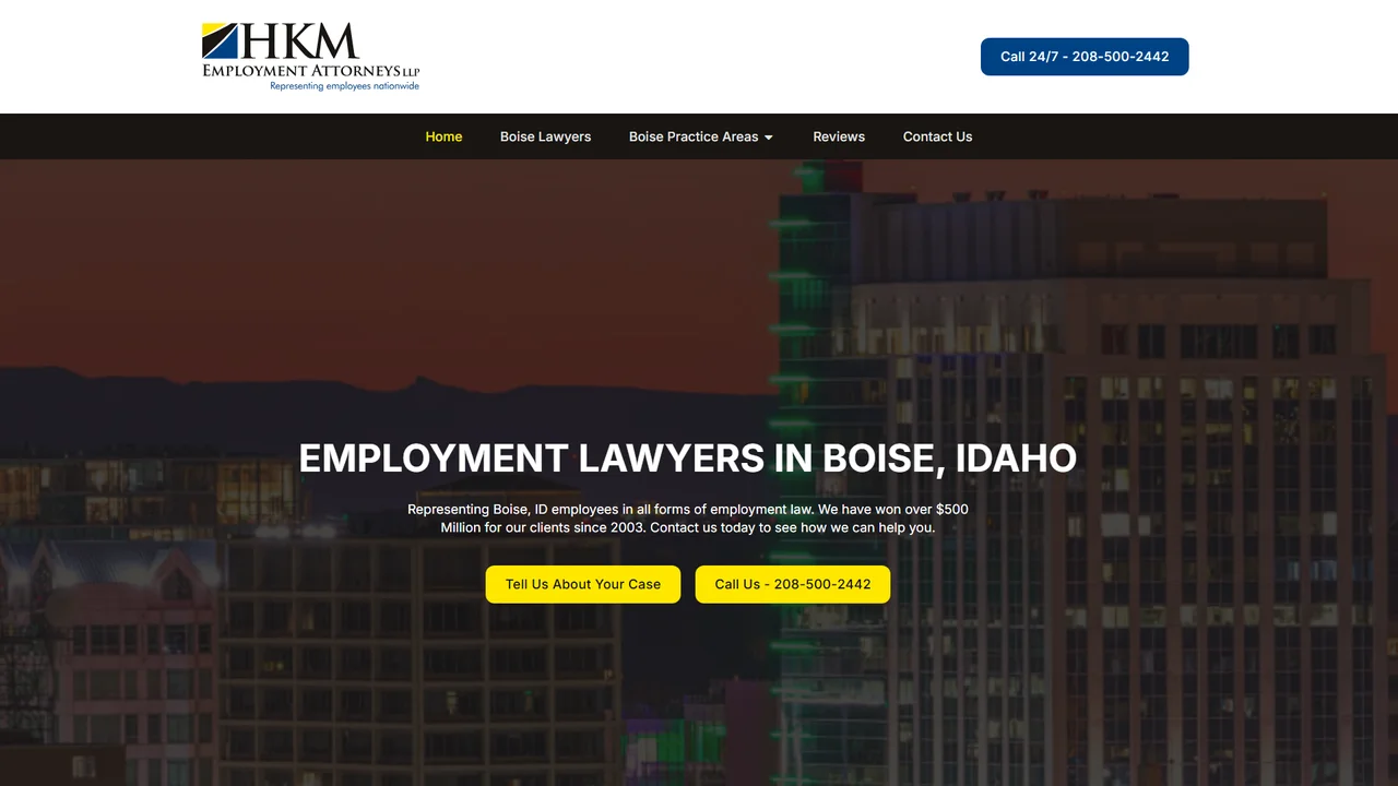 HKM Employment Attorneys LLP - Boise, ID office in Boise, Idaho