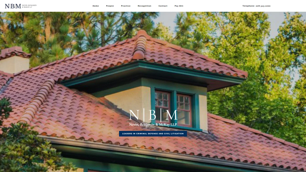 Nevin, Benjamin & McKay LLP Boise, ID office in Boise, Idaho