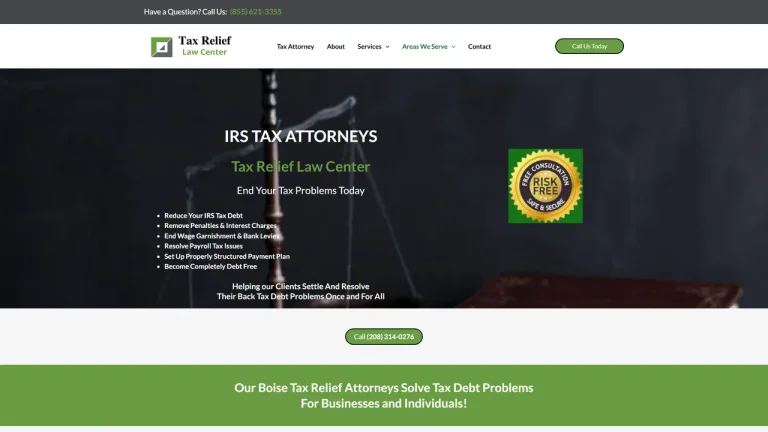 Tax Relief Law Center - Boise, ID - Attorney in Boise