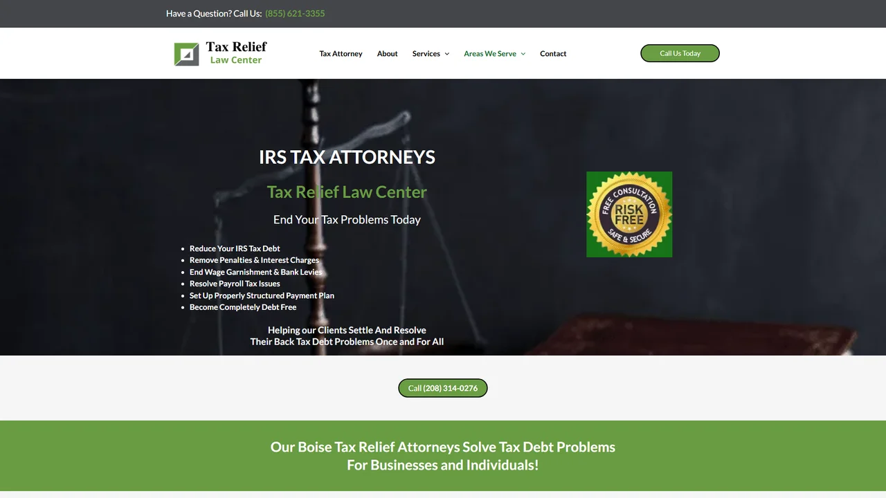 Tax Relief Law Center - Boise, ID office in Boise, Idaho