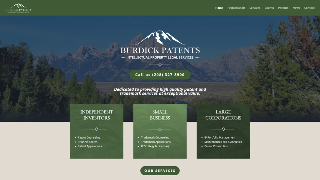Burdick Patents, P.A. - Boise, ID office in Boise, Idaho